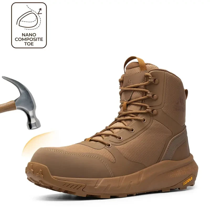 Men's Ankle-High Work Safety Boots