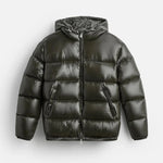 Glossy Nylon Winter Puffer