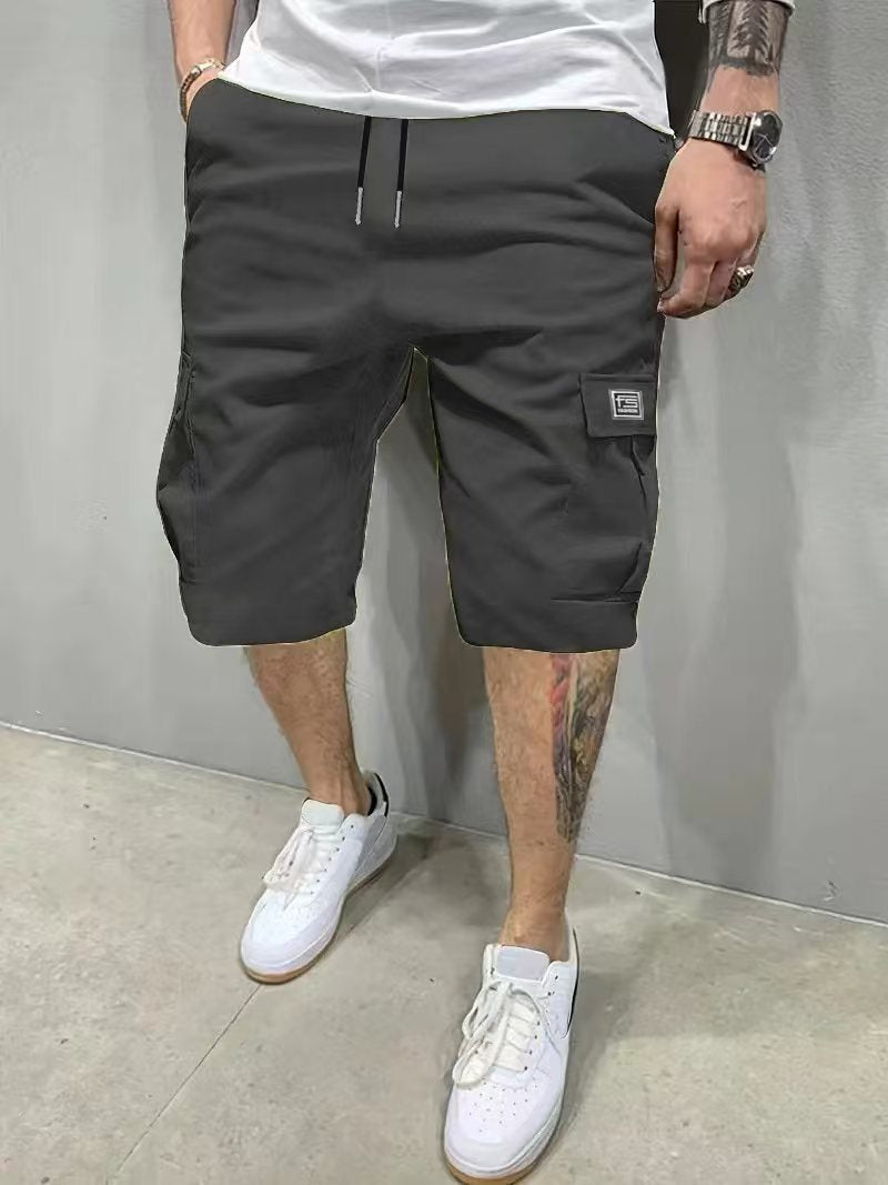 Men’s Casual Loose Multi-Pocket Cargo Work Pants