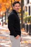 Refined Quarter Zip Sweater