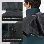 Waterproof Fleece Lined Winter Ski Jacket