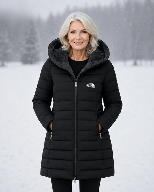 Fleece Lined Quilted Coat