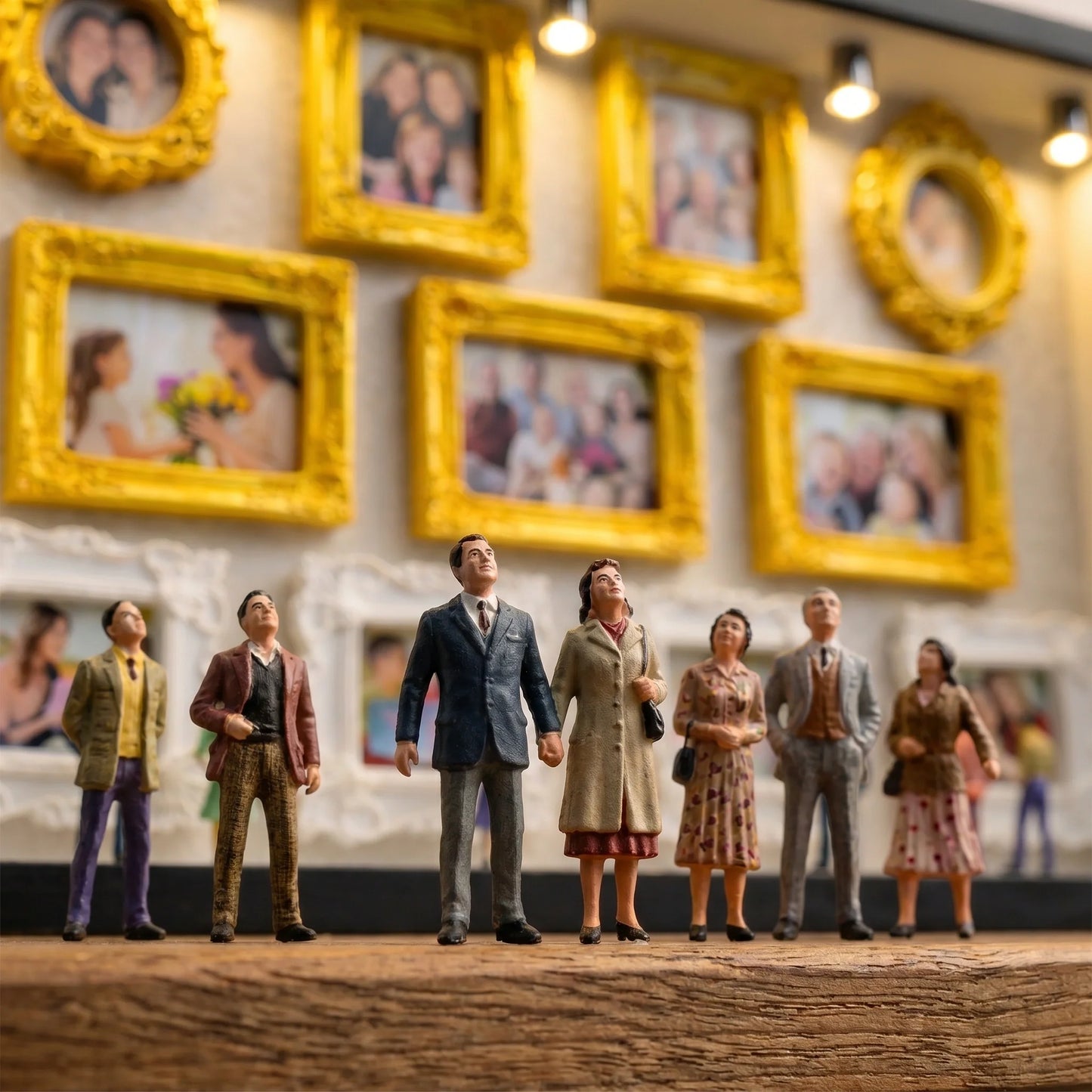 "Our Tiny Museum" Personalized 3D Photo Frame – A Gift She’ll Cherish Forever